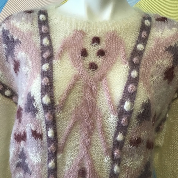 Rebecca Stone knitted by hand sweater size L - Picture 2 of 4
